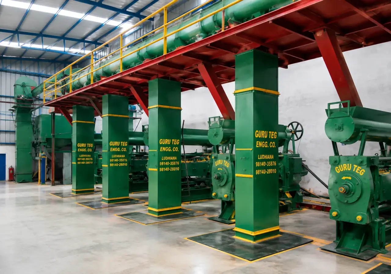Oil mill facility